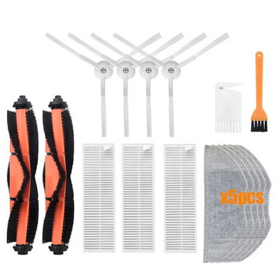 Nova glavna četka Bočna četka Hepa Filter Mop Cloth Roll kompleti četki za Xiaomi MJSTG1 Mijia G1 Usisavač Vacuum-Mop Essential