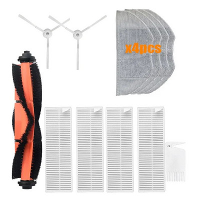 Nova glavna četka Bočna četka Hepa Filter Mop Cloth Roll kompleti četki za Xiaomi MJSTG1 Mijia G1 Usisavač Vacuum-Mop Essential