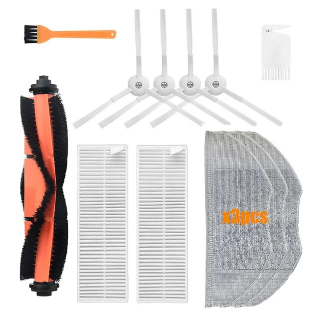 Nova glavna četka Bočna četka Hepa Filter Mop Cloth Roll kompleti četki za Xiaomi MJSTG1 Mijia G1 Usisavač Vacuum-Mop Essential