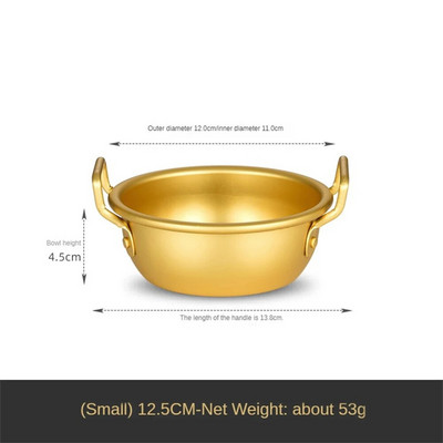 Keptų ryžių keptuvėje Makaronų puodas Greitas šilumos laidumas Vienas karštas puodas Tinka šeimai Vienas karštas puodas Bibimbap Trend Small