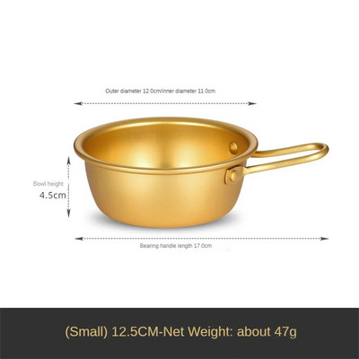 Keptų ryžių keptuvėje Makaronų puodas Greitas šilumos laidumas Vienas karštas puodas Tinka šeimai Vienas karštas puodas Bibimbap Trend Small