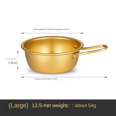 Keptų ryžių keptuvėje Makaronų puodas Greitas šilumos laidumas Vienas karštas puodas Tinka šeimai Vienas karštas puodas Bibimbap Trend Small