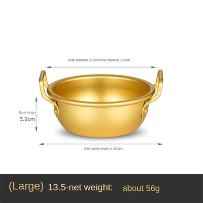 Keptų ryžių keptuvėje Makaronų puodas Greitas šilumos laidumas Vienas karštas puodas Tinka šeimai Vienas karštas puodas Bibimbap Trend Small