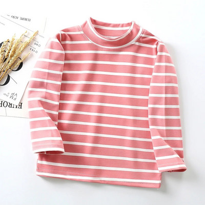 2023. Dječja odjeća Jesen Zima Novo Dječje pamučne majice s prugama Dječje majice dugih rukava Majice za dječake Odjeća za djevojčice