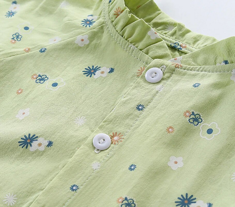 Lányok blúz Virág Baba blúz Kardigán tavaszi őszi hosszú ujjú felsők gyerekeknek lányoknak ingek alkalmi gyerek ruházat lány baba