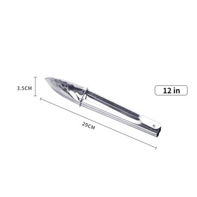 Virtuvės maisto žnyplės nerūdijančio plieno įrankis karšta duona salotos kepsninė Kepimas serviravimo indas Mėsa kepsninės įrankiai Virtuvės reikmenys