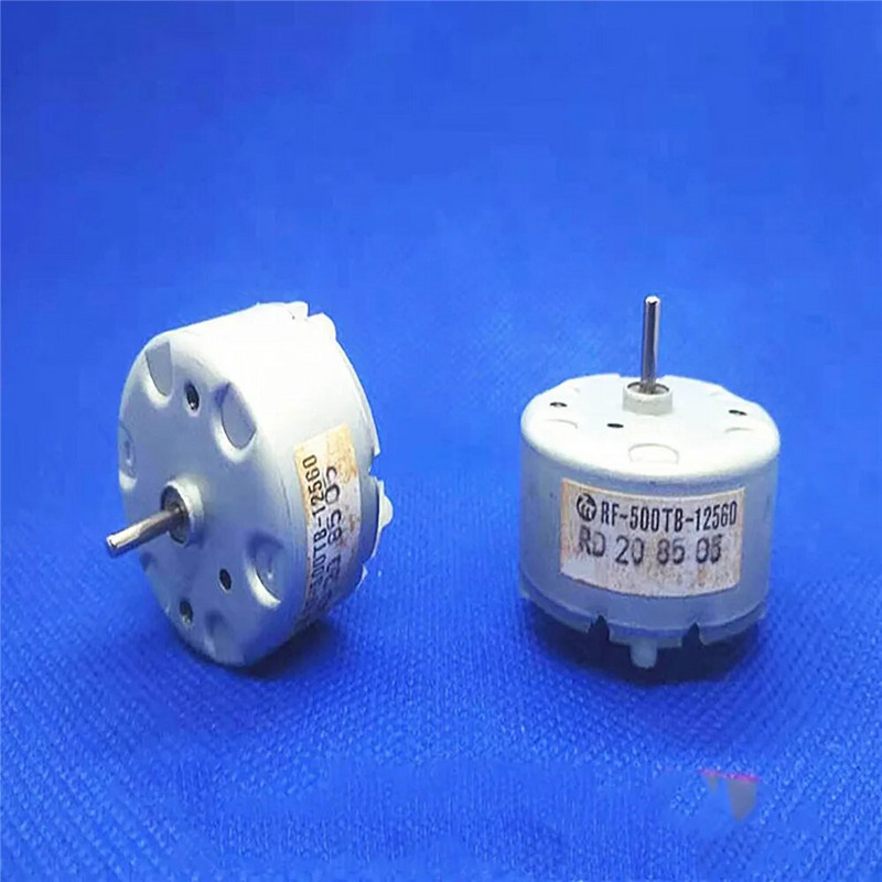 Oglekļa birstes līdzstrāvas piederumi MABUCHI RF-500TB-12560 detaļu motora nomaiņai mikromotoram 19800RPM 5A piederumi