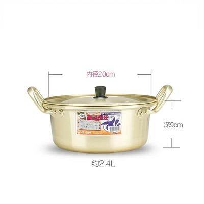 Ramen makaronų puodas Aliuminio puodas sriubai su dangčiu Makaronai Pieno kiaušinių sriubos virimo puodas Greitas kaitinimas virtuvės reikmenims