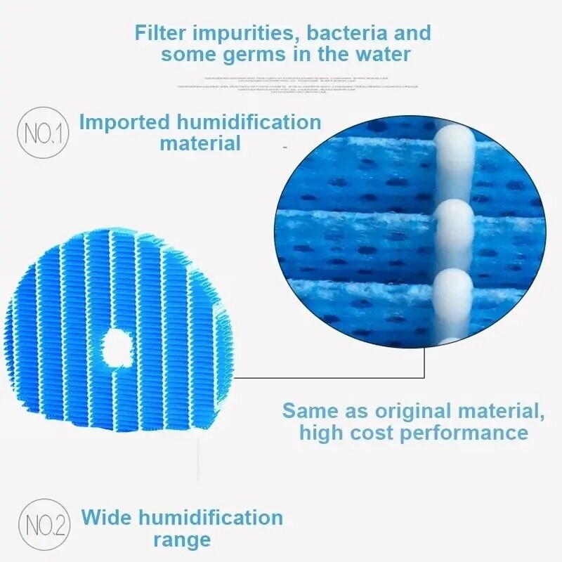 Drėkinimo filtras FZ-C100MFE tinka Sharp KC-840E KC-860E KC-850E KC-C100E KC-C150E KC-C70E FZ-A50HFE KC-A60E