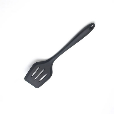 Κουζινικό σκεύος σιλικόνης με αντικολλητική σιλικόνη ανθεκτική στη θερμότητα για μαγειρικά σκεύη χωρίς γρατσουνιές κόκκινο μαύρο