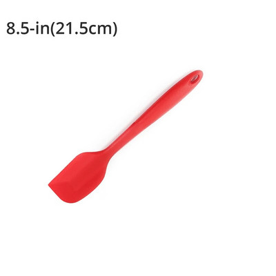 Κουζινικό σκεύος σιλικόνης με αντικολλητική σιλικόνη ανθεκτική στη θερμότητα για μαγειρικά σκεύη χωρίς γρατσουνιές κόκκινο μαύρο