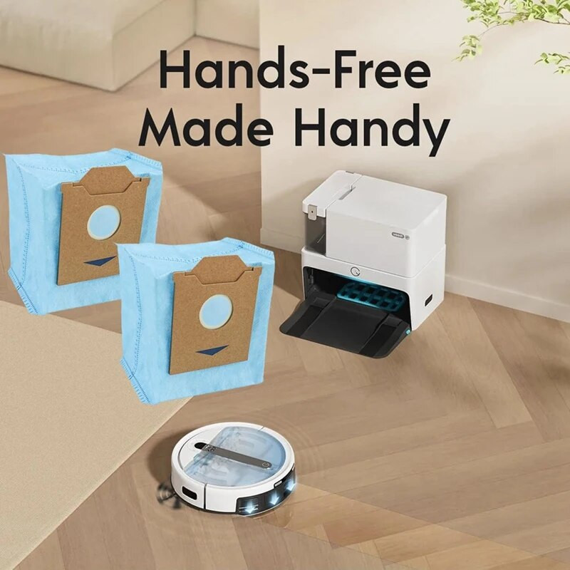 6 dalių dulkių maišelių pakaitiniai priedai, skirti Yeedi kubui Yeedi CC roboto dulkių siurblio atsarginėms dalims