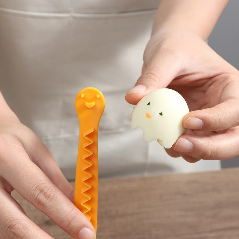Kiaušinių įrankių rinkinys Styler Priedai Kiaušinių Kūrybinis Kiaušinių pjaustytuvas Pusryčių įtaisas Įrankis Forma Virtuvė Patogus ir linksmas Fancy Bento