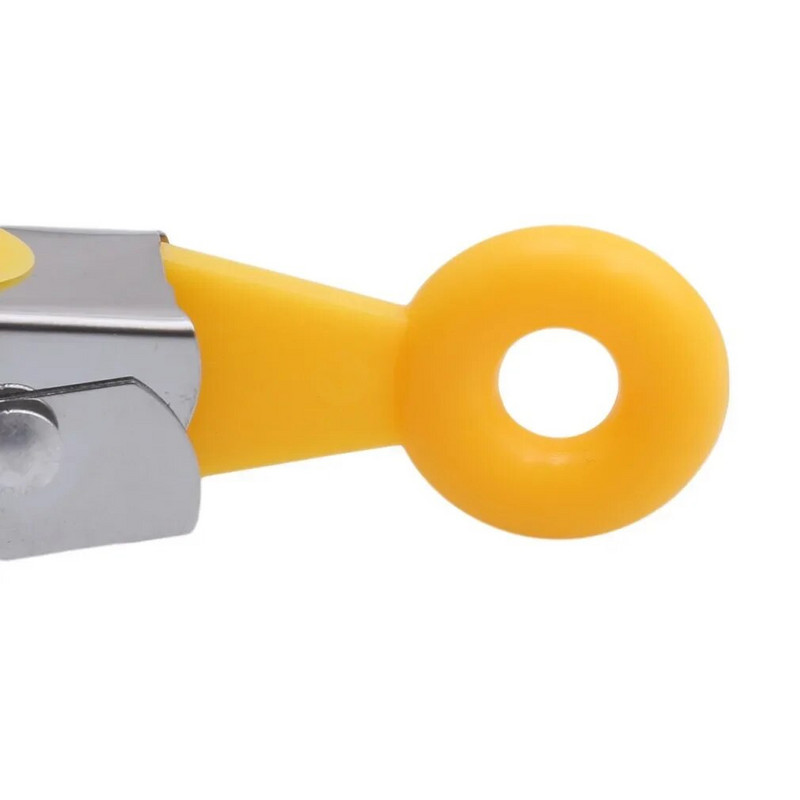 Új, rozsdamentes acél műanyag élelmiszerfogók BBQ klipek saláta kenyér adagoló fogók konyhai kiegészítők szín véletlenszerű