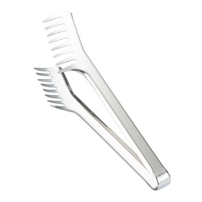 Cleste pentru tăiței din oțel inoxidabil de 9 inci Cles pentru spaghete pentru paste Agrafe pentru alimente Mâner din oțel inoxidabil Ustensile de gătit Accesorii pentru bucătărie