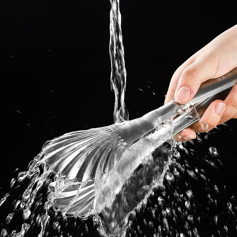 23/28cm clemă creativă pentru grătar pentru alimente, clemă pentru friptură, din oțel inoxidabil, pentru prăjitură, clemă pentru pâine, grătar, ustensile de gătit