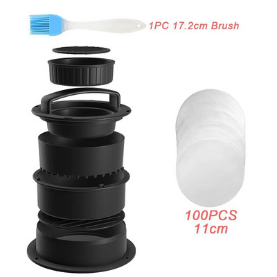 Hamburgeri lihapressimasin Mittenakkuv täidisega burgeripihvid veiseliha grillpirukas pressvormimasin Köögitarvikud Kõhulihased Ümar kuju