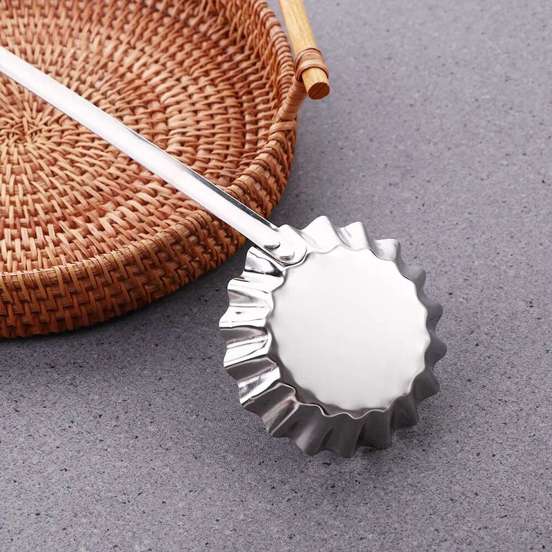 Nerūdijančio plieno mėsos kukulių šaukštas blynų samtelis Mėsos pyrago gaminimo aparatas Nelipnus kepto maisto forma Virtuvės indai Valgomojo Baras Virimo įrankiai