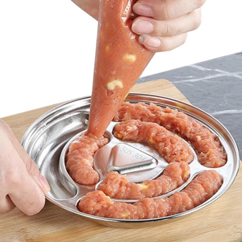 Roostevabast terasest vorstikeetja Vormiliha täidis Bbq Küpsetusümbrised Sink Hot Dog Köök Vidinad ja tarvikud Tööriistad Nõud