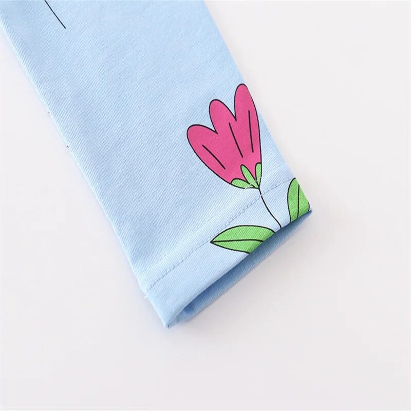 Jumping Meters 2-7T Tricouri pentru fete nou sosiri Toamnă primăvară Îmbrăcăminte pentru copii Bluze cu mânecă lungă pentru copii Tricouri pentru copii Topuri