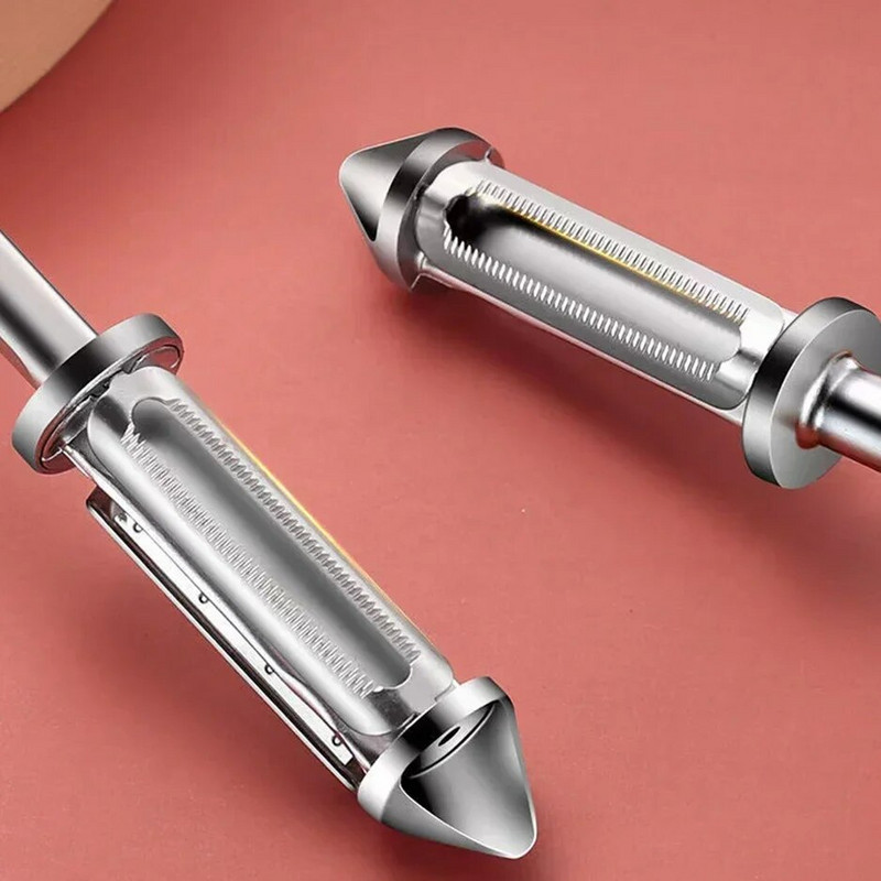 2023 3 în 1/5 în 1 Mașină de curățat fructe și legume, accesorii de bucătărie, răzătoarea ascuțită din aliaj de curățat de cartofi și de morcovi.