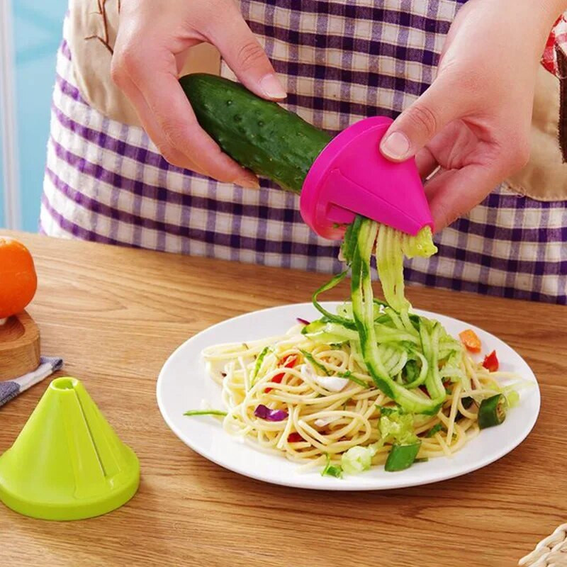 1db forgó aprító reszelő spirálhámozó kézi többfunkciós zöldség-gyümölcs burgonya sárgarépa retek szeletelő konyhai kütyü