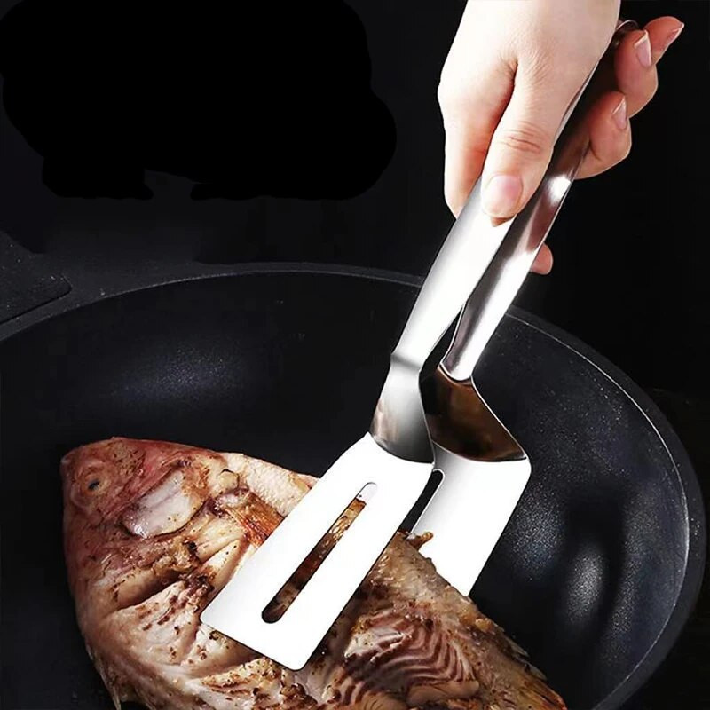 Cleste pentru alimente din oțel inoxidabil 304 LCleste pentru grătar antiderapante multifuncționale Clește pentru friptură Unelte pentru gătit Accesorii pentru bucătărie