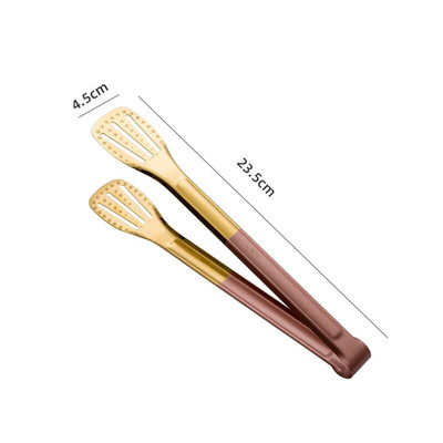 Cleste pentru grătar din oțel inoxidabil pentru alimente pentru grătar, rezistente la căldură, salată, pâine, bufet, clemă antiaderentă, clemă de gătit, accesorii de bucătărie