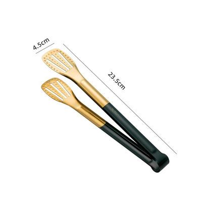 Cleste pentru grătar din oțel inoxidabil pentru alimente pentru grătar, rezistente la căldură, salată, pâine, bufet, clemă antiaderentă, clemă de gătit, accesorii de bucătărie