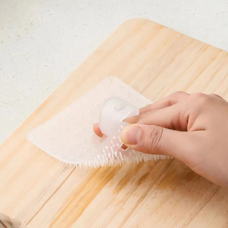 Valymo šepetys Plovimas Valymo šepečiai Puodo keptuvė Kempininis šveitiklis Vaisių daržovių indas Silikoninis indų plovimo šepetys Virtuvės įrankiai