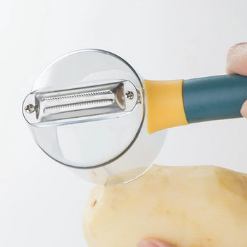 Φορητό μαχαίρι αποφλοίωσης από ανοξείδωτο ατσάλι με βαρέλι λαχανικό αγγούρι Φρούτα πατάτας Αξεσουάρ κουζίνας Gadgets κουζίνας