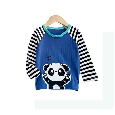 Tricou cu mânecă lungă pentru copii Topuri Copii Copii mari Toamnă Iarnă Tricou pentru copii mici Cămăși pentru fete Topuri pentru fete Îmbrăcăminte de Crăciun