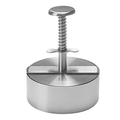 Preša za hamburger od nehrđajućeg čelika 304 Pekač za pljeskavice Pork Beef Ručni kalup za roštilj Rešetka za meso Kuhinjski alati