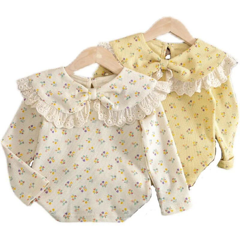 Tricou Fete 2023 Toamna Iarna Topuri pentru copii Bluză cu mânecă lungă Copii Tricouri florale pentru copii Ținute pentru bebeluși Îmbrăcăminte 1-8 ani