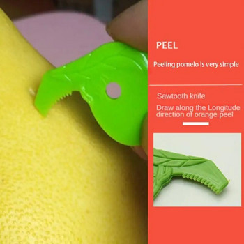Honey Pomelo Peeler Plastic Pomelo Opener Ρόδι Φλούδα από κοφτερό οδοντωτό μαχαίρι Ανοιχτήρι φρούτων Εργαλείο αποφλοίωσης Αξεσουάρ κουζίνας