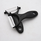 Aparat de decojit multifunctional din ceramica si PP, curatator de legume, maner confortabil antiderapant, accesorii de bucatarie, 3 culori