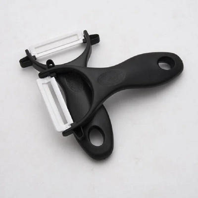 Aparat de decojit multifunctional din ceramica si PP, curatator de legume, maner confortabil antiderapant, accesorii de bucatarie, 3 culori