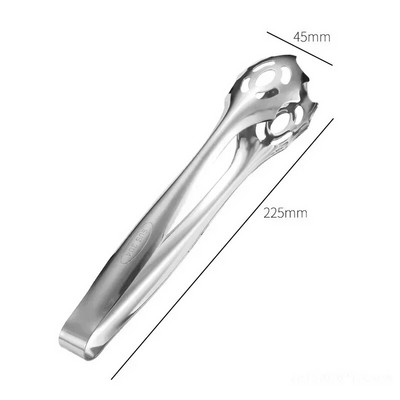 Auksinės nerūdijančio plieno virtuvės kepsninės žnyplės Įvairių stilių duonos salotų spaustukas kepsnys kepimas gruzdinimas mentelė serviravimo spaustukas Kepimo reikmenys