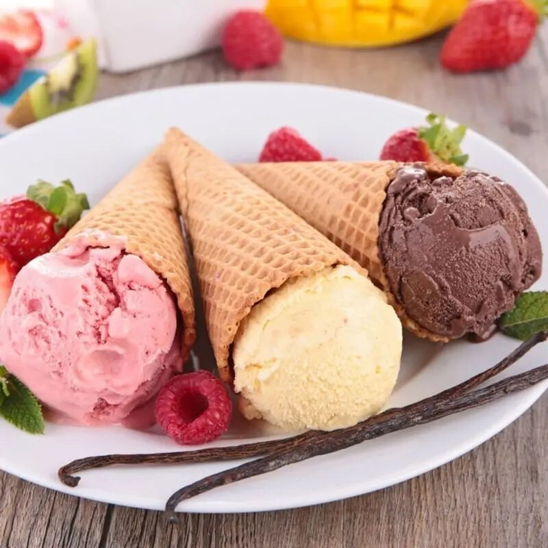 Mold din lemn pentru cornet de inghetata