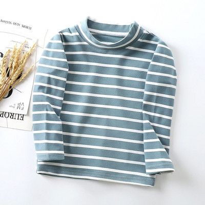 Tricouri pentru copii Nou 2022, primăvară, toamnă, băieți, fete, modă pentru copii, tricou cu dungi Topuri pentru copii, mânecă lungă, tricouri ocazionale calde
