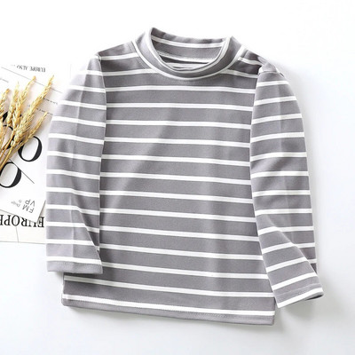 Tricouri pentru copii Nou 2022, primăvară, toamnă, băieți, fete, modă pentru copii, tricou cu dungi Topuri pentru copii, mânecă lungă, tricouri ocazionale calde
