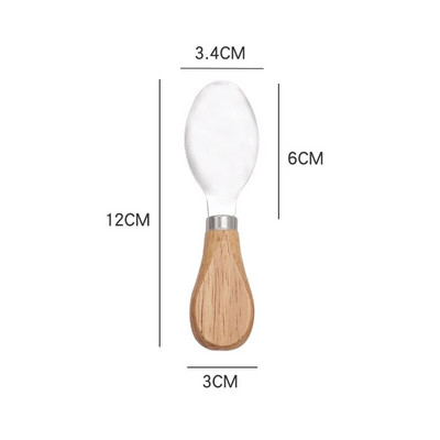 Cuțit de brânză din oțel inoxidabil Dispozitiv de tăiat unt Instrument de coacere pentru prăjitură Spatulă pentru smântână Răzuitoare Mic dejun Dispozitiv de feliat pentru sandvici Dispozitiv de împrăștiat gem