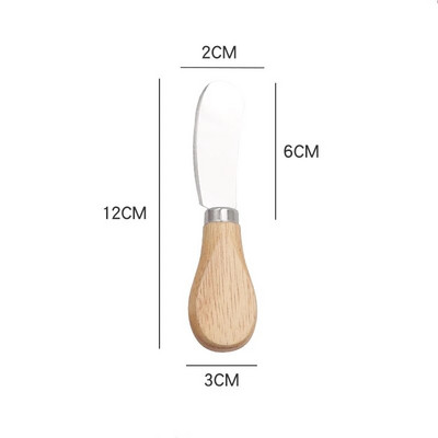 Cuțit de brânză din oțel inoxidabil Dispozitiv de tăiat unt Instrument de coacere pentru prăjitură Spatulă pentru smântână Răzuitoare Mic dejun Dispozitiv de feliat pentru sandvici Dispozitiv de împrăștiat gem
