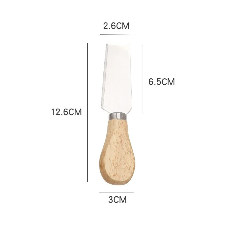 Cuțit de brânză din oțel inoxidabil Dispozitiv de tăiat unt Instrument de coacere pentru prăjitură Spatulă pentru smântână Răzuitoare Mic dejun Dispozitiv de feliat pentru sandvici Dispozitiv de împrăștiat gem