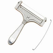 ANYOHOE sūrio pjaustyklė su dar 1 nerūdijančio plieno vielos reguliuojamo storio sūrio sviesto pjaustytuvu minkštiems ir pusiau kietiems sūriams