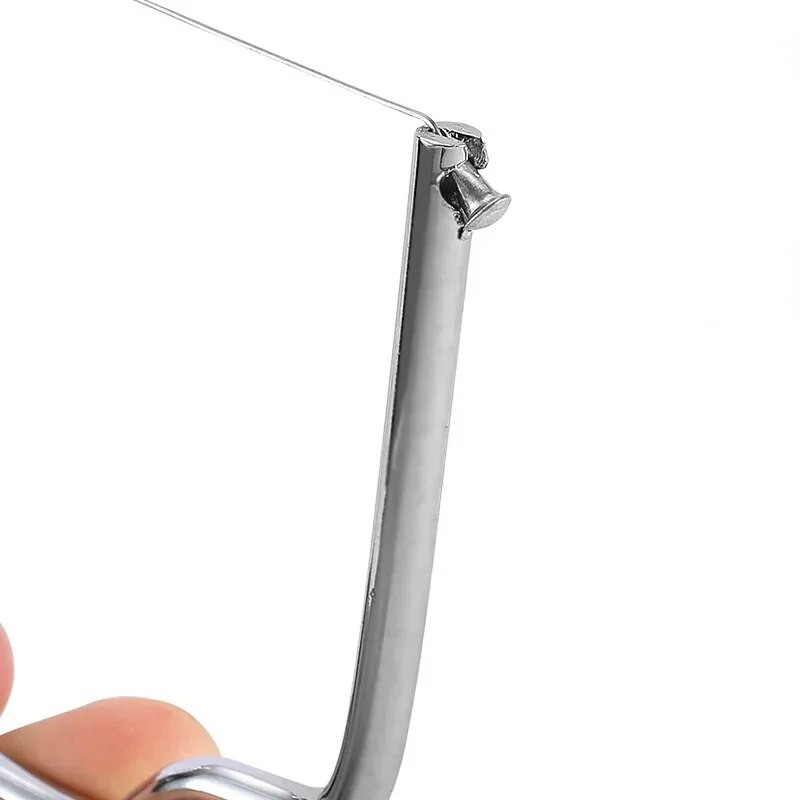 Tăiător de sârmă pentru unt Cutter de mână pentru unt Tăiere brânzeturi Sârmă din oțel inoxidabil Tăiere brânză Tăiător de sârmă Tăiător pentru bucătărie