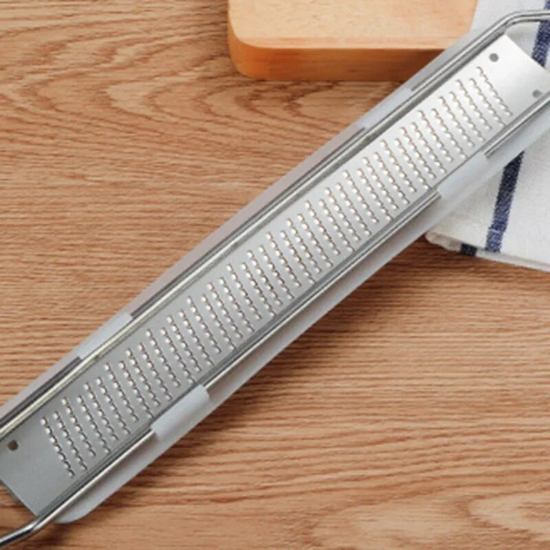 Neslidžia rankena stačiakampė nerūdijančio plieno sūrio trintuvė Sūrio trintuvė Įrankiai Šokoladinė citrina vaisių malūnėlis