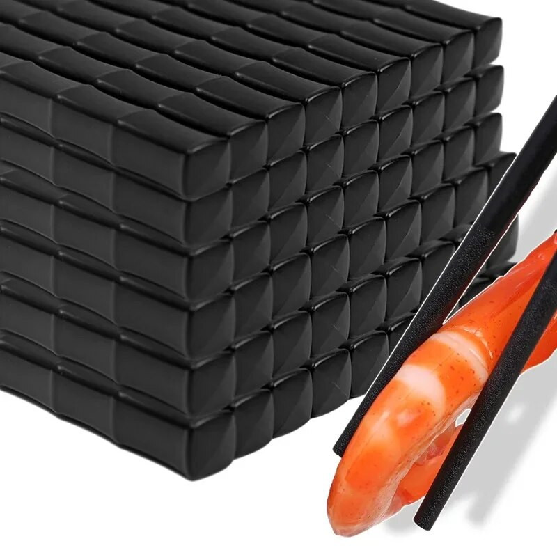 2/10 KOM Višekratni štapići od legure za jelo Bambusov uzorak Kineski štapići za jelo Hrana Štapići za sushi Kuhinjski restoran Dodaci za posuđe