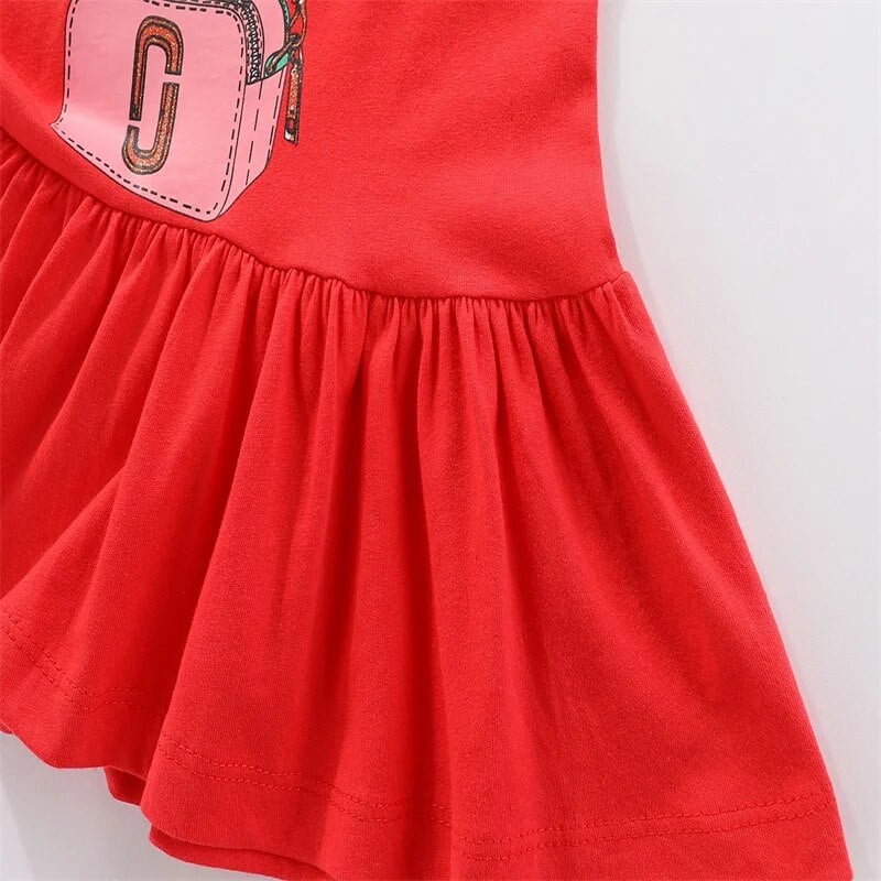 Jumping Meters 2-7T Torba dugih rukava za djevojčice Majice s printom sa suknjama za 2-7 godina Dječje bluze Dječje majice Majice Jesenska odjeća