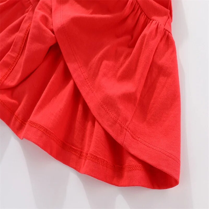 Jumping Meters 2-7T Torba dugih rukava za djevojčice Majice s printom sa suknjama za 2-7 godina Dječje bluze Dječje majice Majice Jesenska odjeća